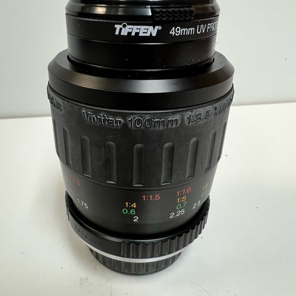 VIVITAR 100MM 1:3.5 MACRO FOCUSING LENS - Picture 6 of 6